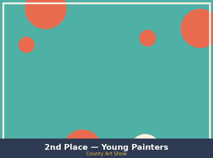 Second place youth painting